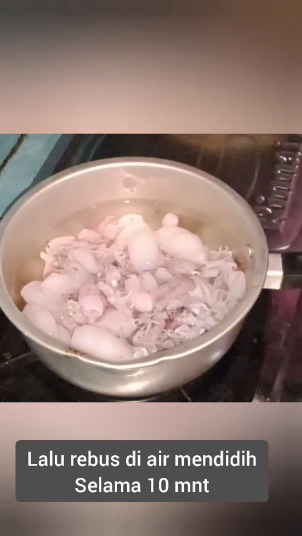 Bukan dimarinasi jeruk nipis, ini trik mengolah cumi agar tidak amis saat dimasak