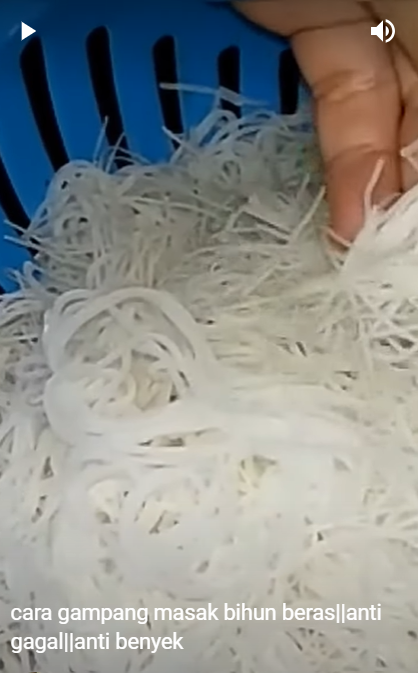 Pakai 1 bahan, begini trik mengolah bihun beras supaya nggak lembek maupun mudah hancur
