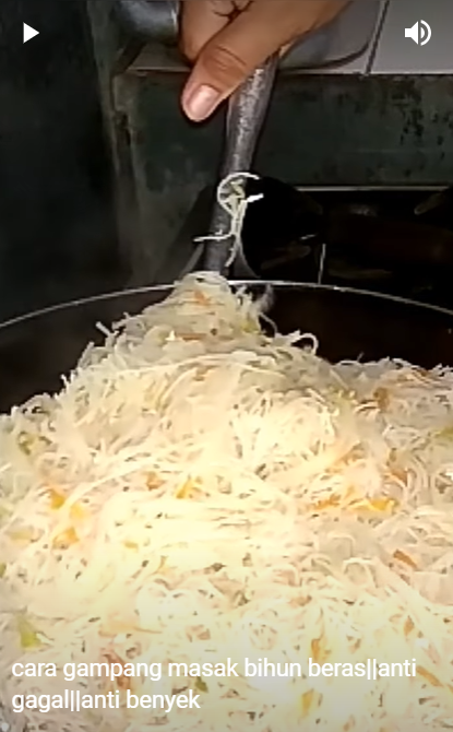 Pakai 1 bahan, begini trik mengolah bihun beras supaya nggak lembek maupun mudah hancur