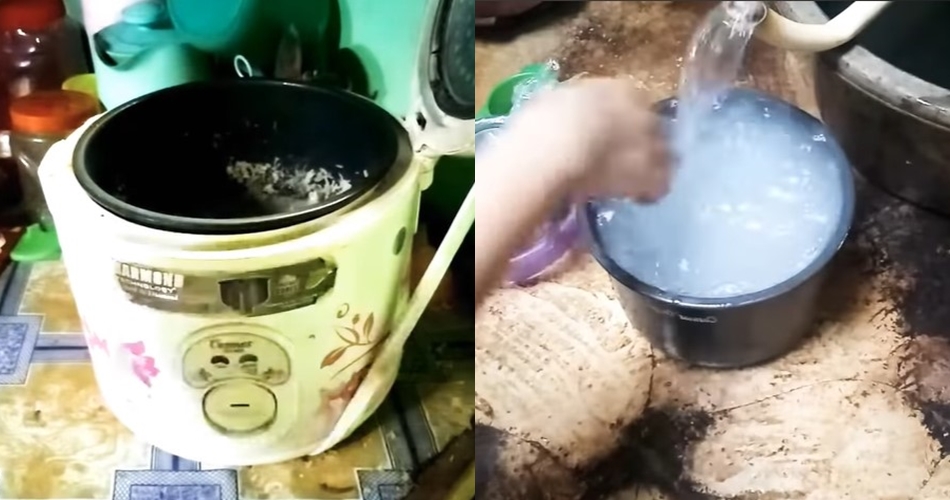 Tak perlu pakai air panas, ini cara bersihkan kerak nasi di panci rice cooker tanpa bikin tergores