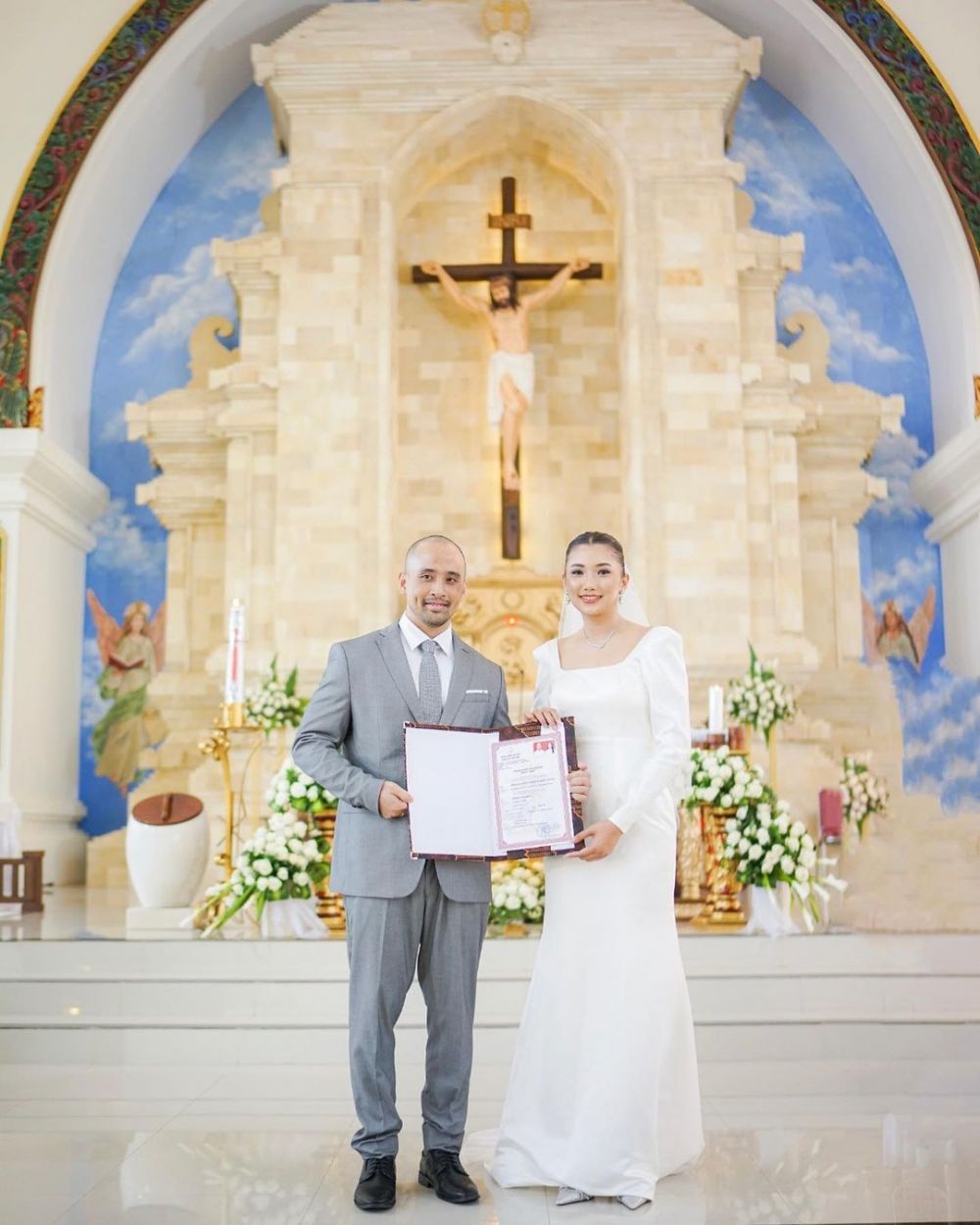 momen pernikahan lastri art putri marino © instagram momen pernikahan lastri art putri marino © instagram