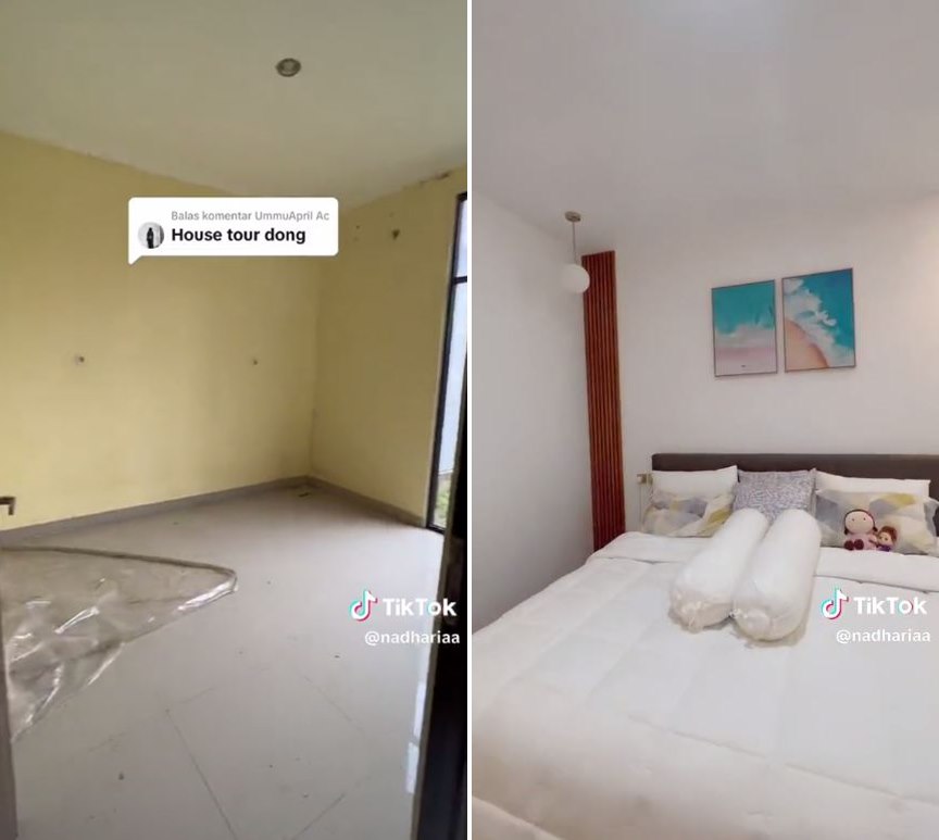 mandi view kolam renang © TikTok mandi view kolam renang © TikTok