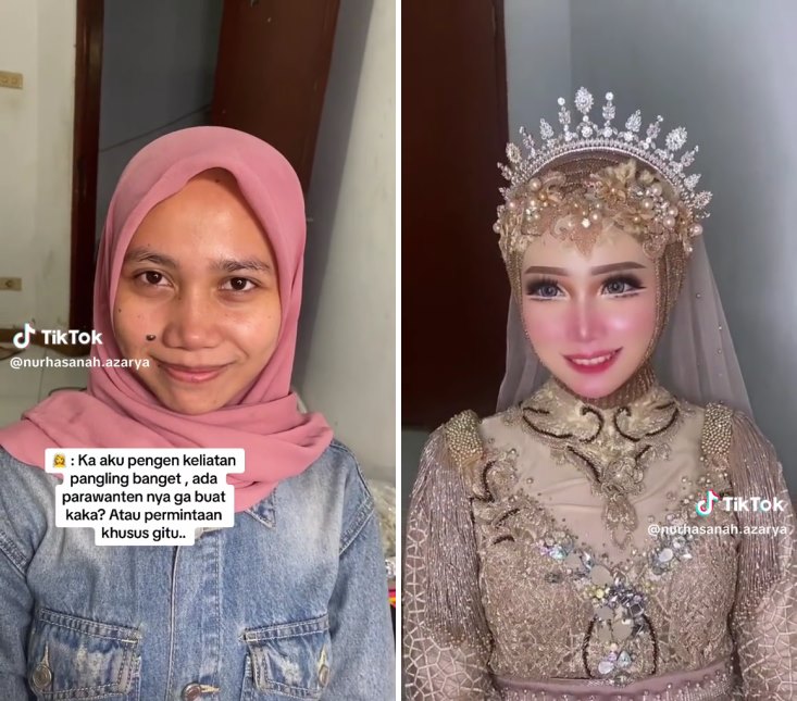 makeup wajah tahi lalat © TikTok