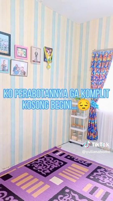 rumah sempit tapi instagramable © TikTok