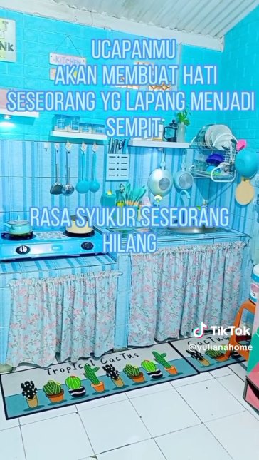 rumah sempit tapi instagramable © TikTok rumah sempit tapi instagramable © TikTok