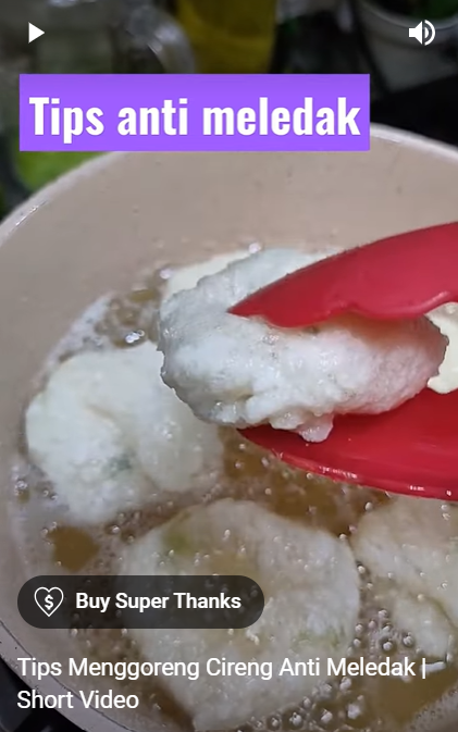 Trik aman menggoreng cireng supaya antimeledak dan tak menyerap banyak minyak