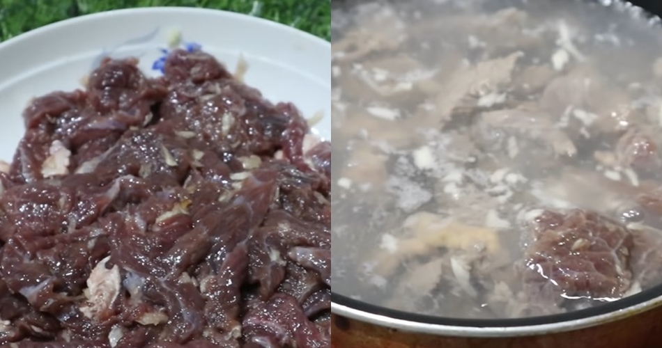 Tanpa marinasi daun pepaya atau buah nanas, ini trik menggoreng daging sapi biar nggak alot