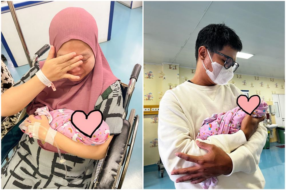 duka musdalifah basri kehilangan anak kembar © instagram