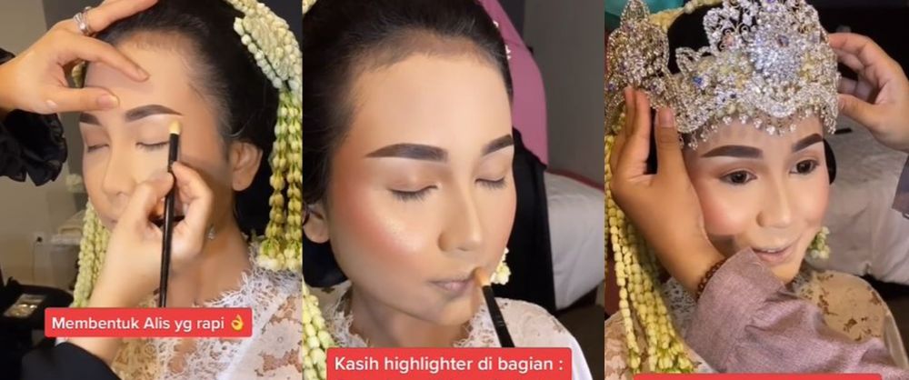 Potret wanita dirias MUA jadi pengantin Sunda mirip Sandra Dewi © 2023 brilio.net Potret wanita dirias MUA jadi pengantin Sunda mirip Sandra Dewi © 2023 brilio.net