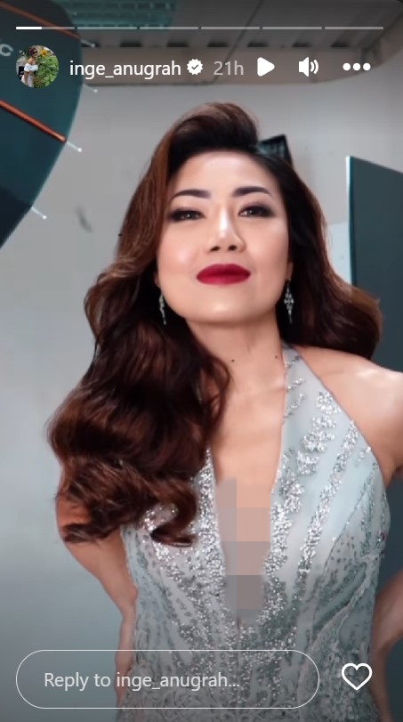 penampilan Inge Anugrah berkelas usai cerai © Instagram/@inge_anugrah