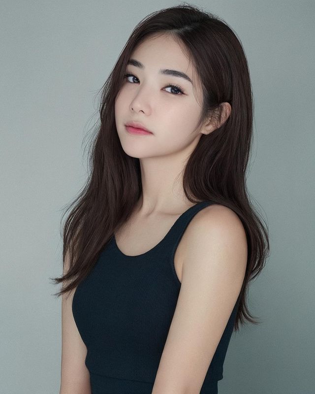 seleb pakai filter AI Korea © Instagram