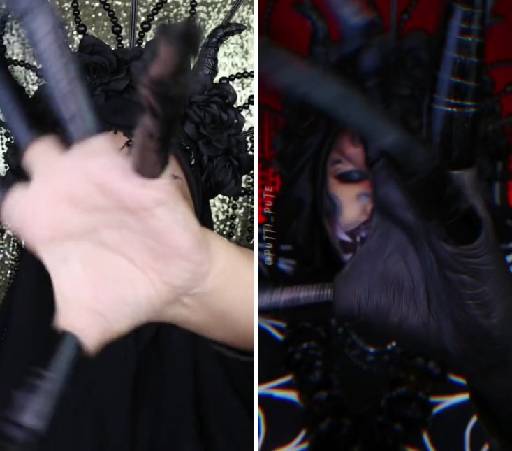 makeup horror © TikTok makeup horror © TikTok