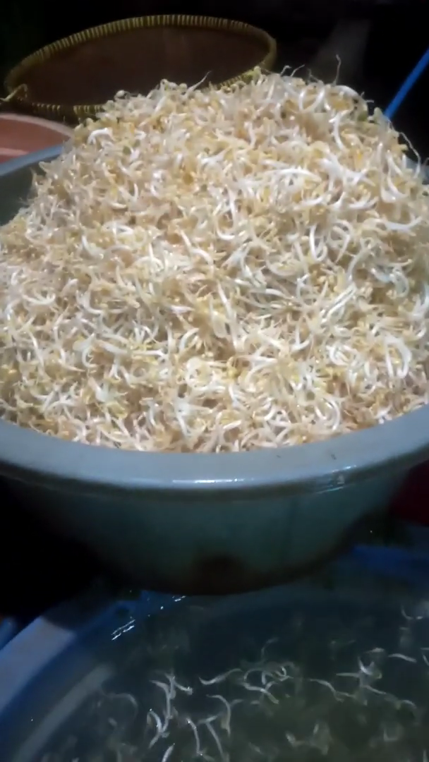 Nggak perlu direndam air jeruk atau air es, ini cara praktis pisahkan kulit kacang hijau dari tauge