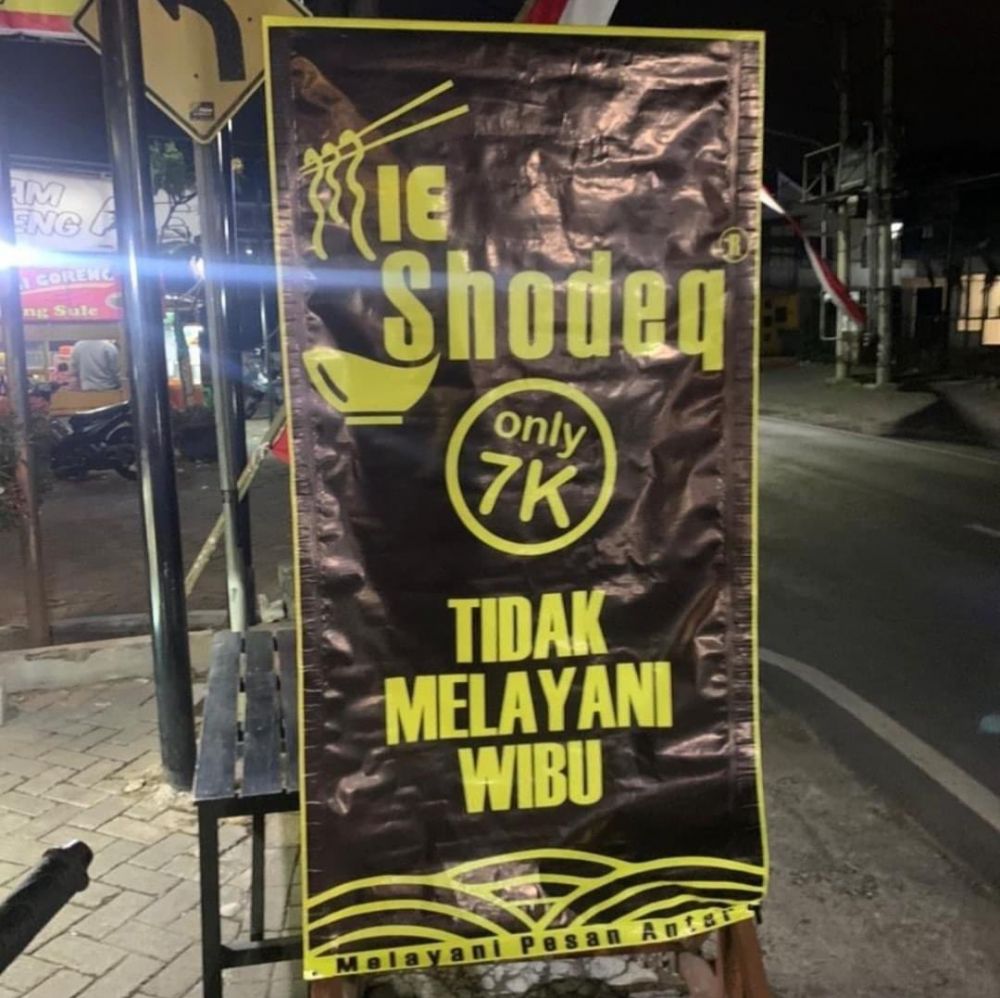 Warung ngegas bikin sungkan © Twitter