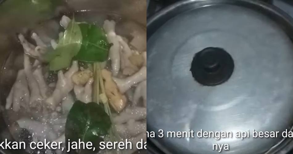 Hanya butuh 15 menit, trik merebus ceker ayam ini hemat gas meski tanpa presto