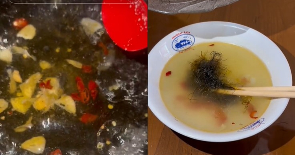 Warganet ini bikin hidangan sop antimainstream berbahan rambut, emang bisa dimakan?