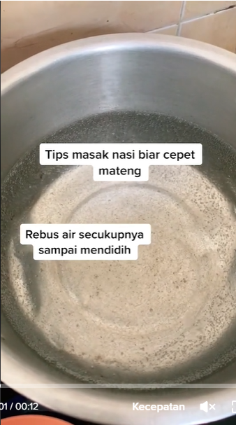 Bukan dimasak di atas kompor, ini cara menanak nasi agar matang sempurna yang hemat listrik dan waktu 