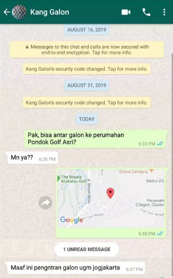 Chat lucu pesan air galon Berbagai sumber Chat lucu pesan air galon Berbagai sumber