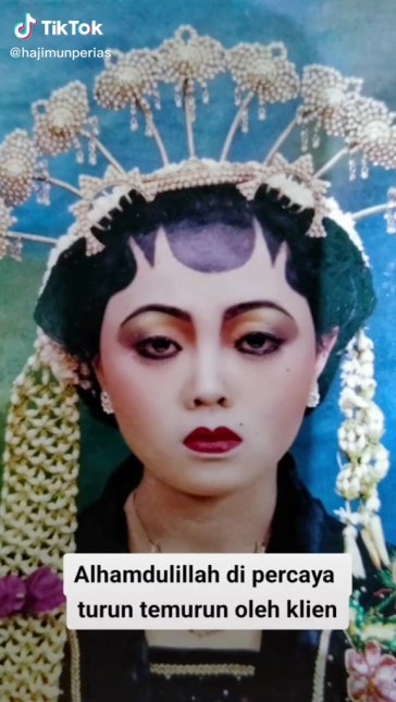 makeup pengantin dulu vs sekarang © TikTok makeup pengantin dulu vs sekarang © TikTok