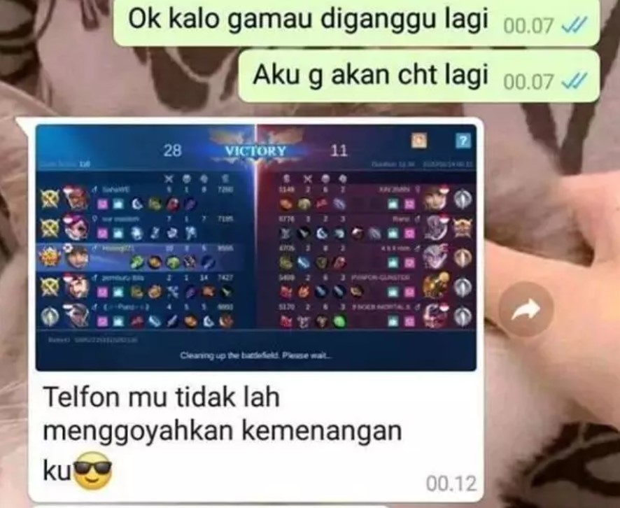 11 Chat lucu alasan orang diputusin Berbagai sumber
