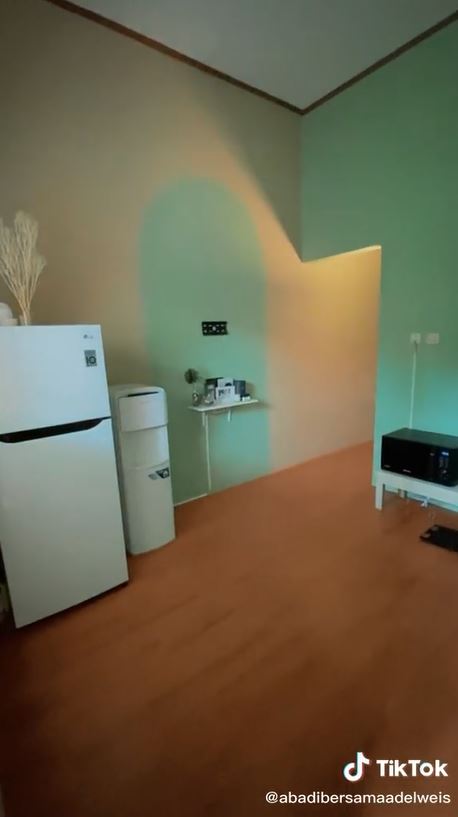 makeover kontrakan tiga petak artistik © TikTok