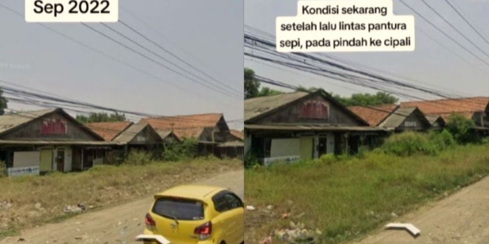 potret terkini rumah makan jalur pantura TikTok