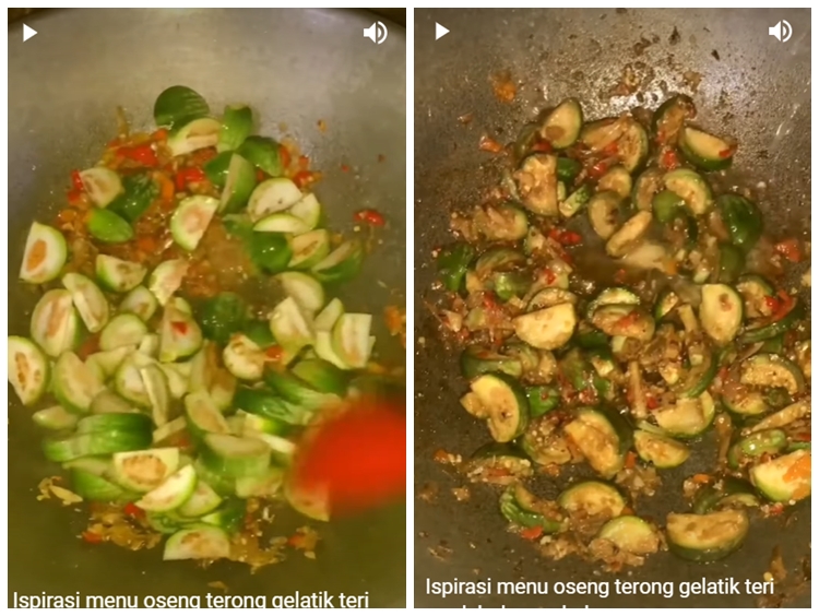 Tak perlu dimasak dulu, begini trik bikin tumis terong yang empuk dan irit minyak