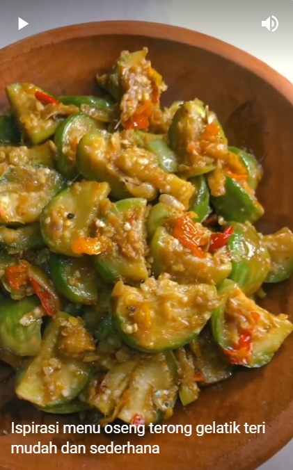 Tak perlu dimasak dulu, begini trik bikin tumis terong yang empuk dan irit minyak