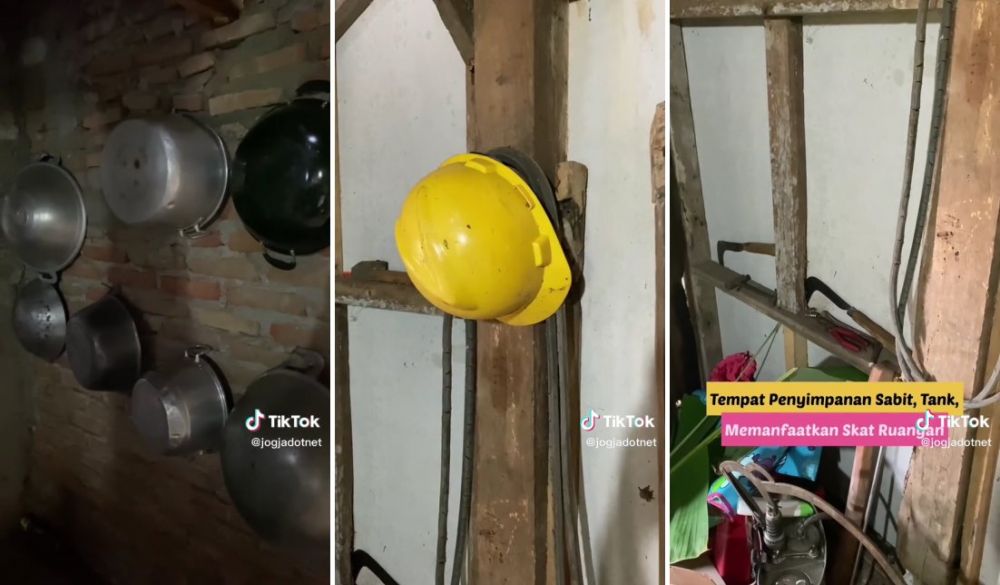 dapur jaman dulu © TikTok