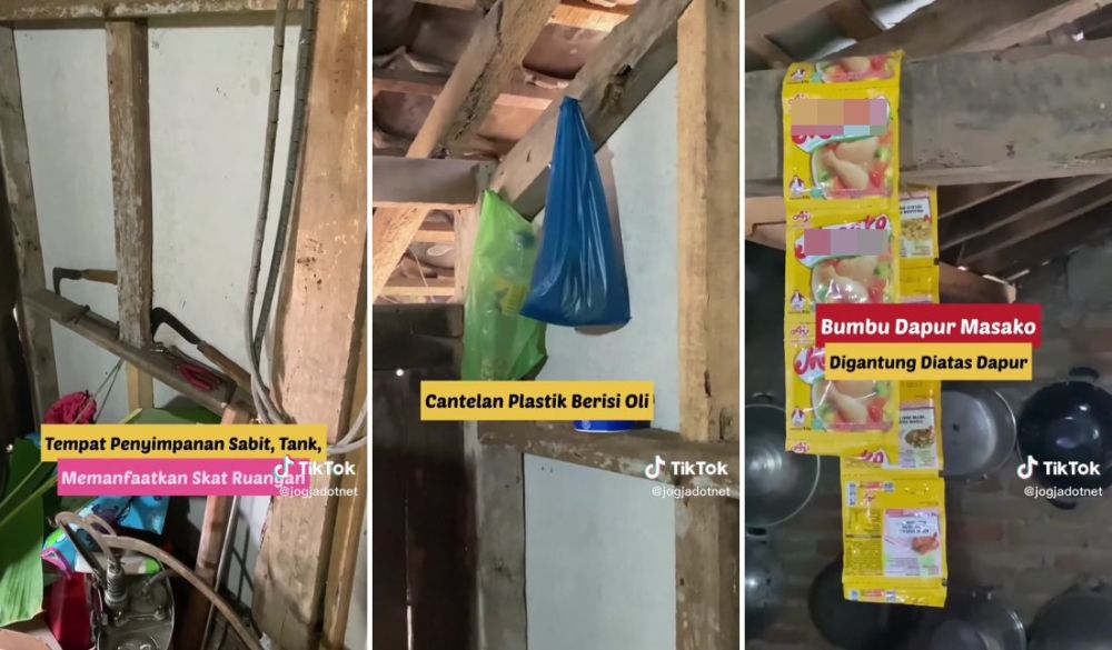 dapur jaman dulu © TikTok