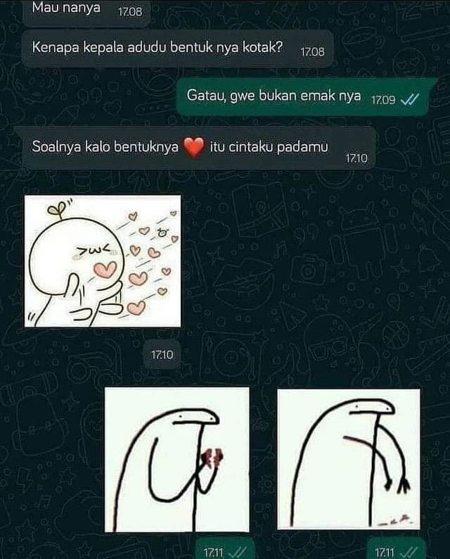 Gombal bikin auto geli Berbagai sumber