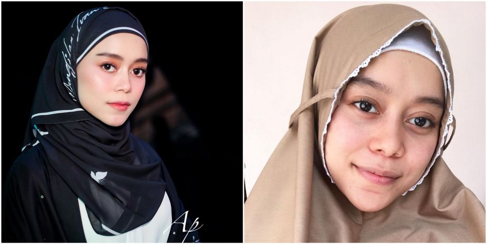 lesti pakai dan tanpa makeup © Instagram