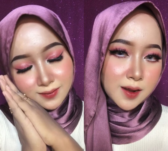 wanita penuh luka jerawat usai dandan © TikTok wanita penuh luka jerawat usai dandan © TikTok