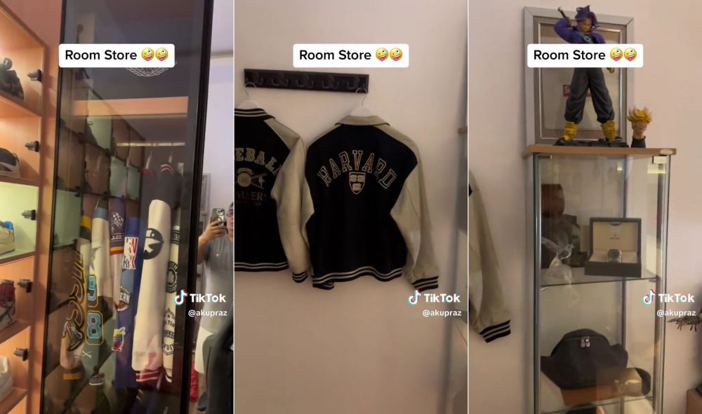 kamar anak bak toko sepatu © TikTok kamar anak bak toko sepatu © TikTok