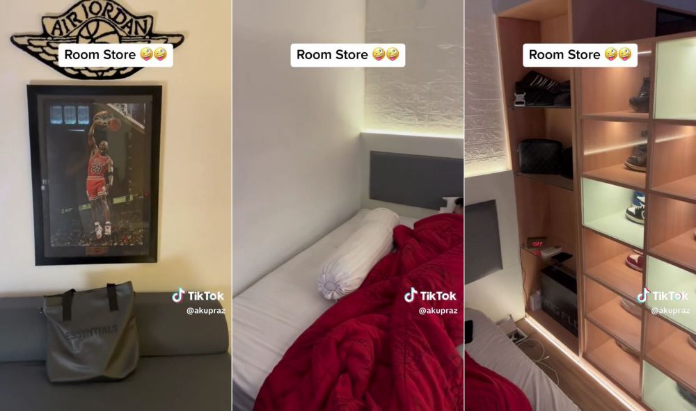 kamar anak bak toko sepatu © TikTok kamar anak bak toko sepatu © TikTok