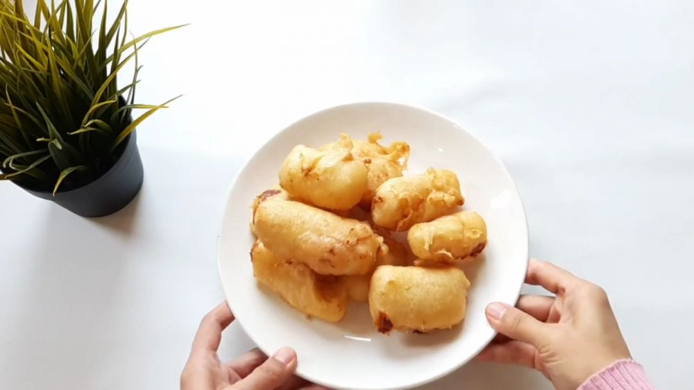 Tanpa baking powder, ini cara bikin tape goreng agar legit, renyah tahan lama, dan tak berminyak