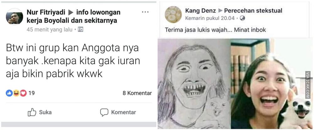 Status Facebook nyeleneh banget Berbagai sumber Status Facebook nyeleneh banget Berbagai sumber