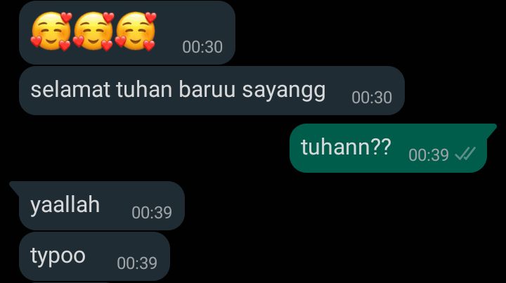 Chat lucu typo sama pacar Berbagai sumber Chat lucu typo sama pacar Berbagai sumber