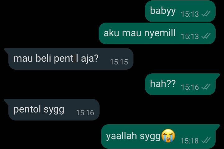 Chat lucu typo sama pacar Berbagai sumber Chat lucu typo sama pacar Berbagai sumber