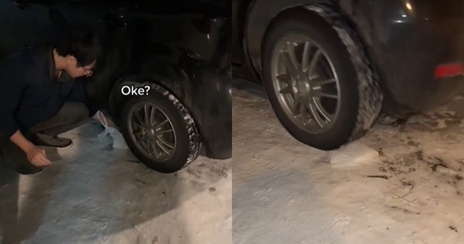 Cara pria mengatasi gula mengeras ini unik, bikin nggak habis pikir