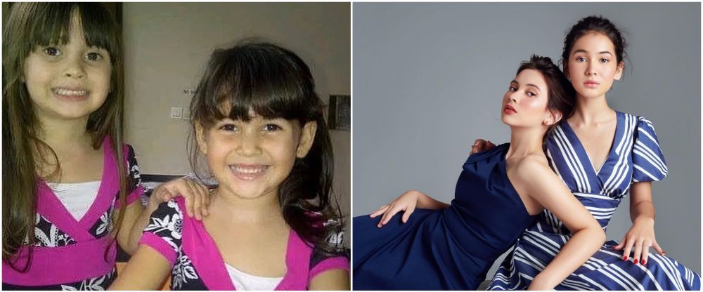 beda gaya dulu dan kini kakak beradik © instagram