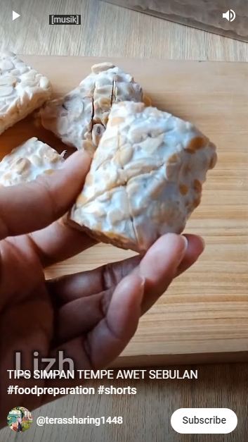 Tanpa bahan tambahan, ini trik menyimpan tempe agar tidak busuk hingga 1 bulan