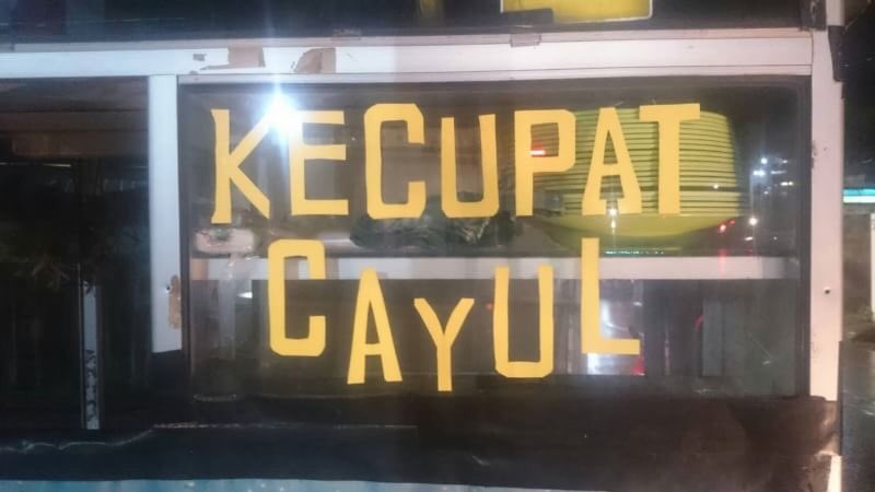 tulisan jualan makanan sok imut © berbagai sumber