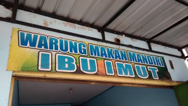 tulisan jualan makanan sok imut © berbagai sumber