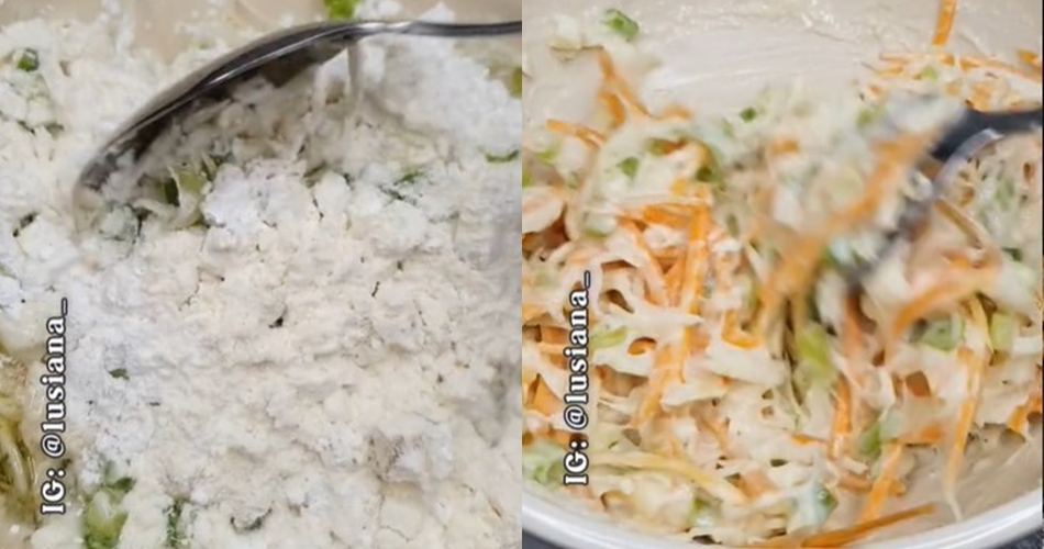 Cara bikin bakwan telur yang bentuknya cantik, antiambyar, dan irit minyak