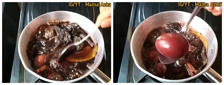 Tanpa teh dan daun jambu biji, ini trik agar telur pindang cokelat pekat meski tak didiamkan semalaman