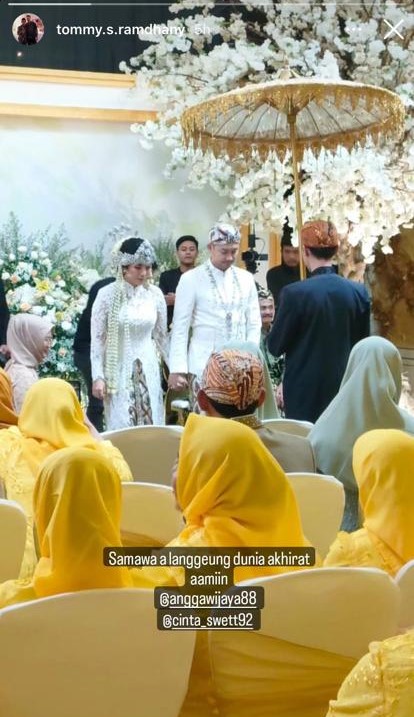 momen pernikahan angga wijaya eks suami dewi perssik © berbagai sumber momen pernikahan angga wijaya eks suami dewi perssik © berbagai sumber