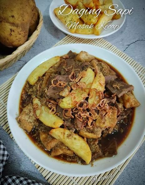 32 Resep masakan daging sapi tanpa santan paling praktis, enak, sederhana, dan mudah dibuat