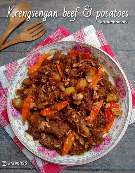 32 Resep masakan daging sapi tanpa santan paling praktis, enak, sederhana, dan mudah dibuat