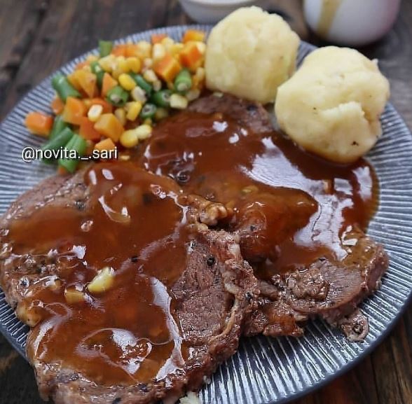 32 Resep masakan daging sapi tanpa santan paling praktis, enak, sederhana, dan mudah dibuat